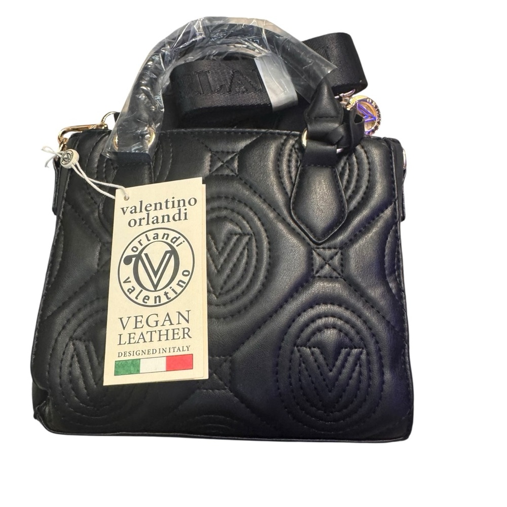 💥glad sale today only .. Valentino Orlandi Black Crossbody Bag